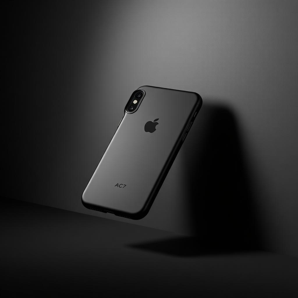 AC7 phone case on iPhone X